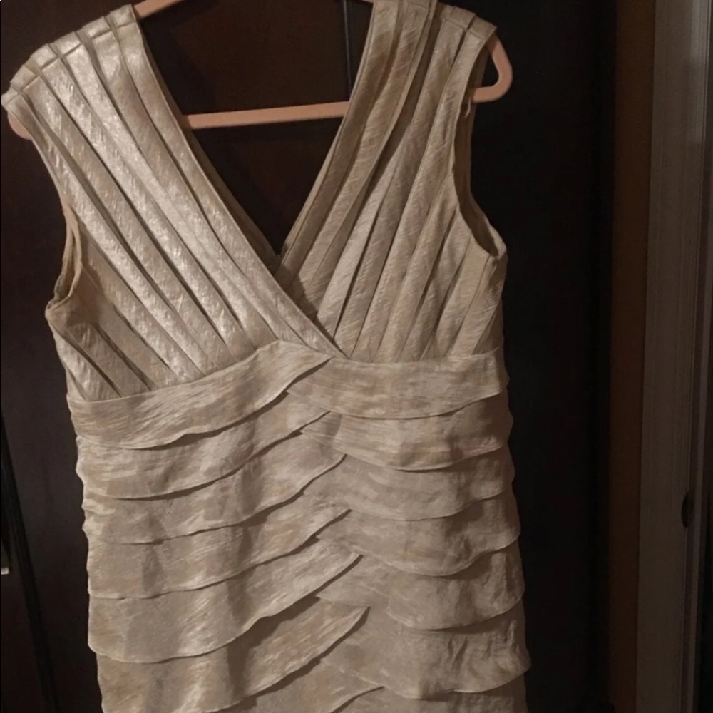 Spiegel gold evening dress